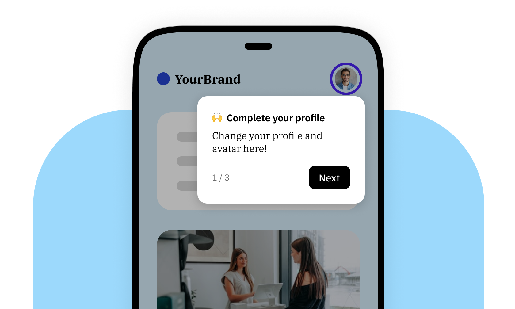 Create better custom onboardings with one line of code